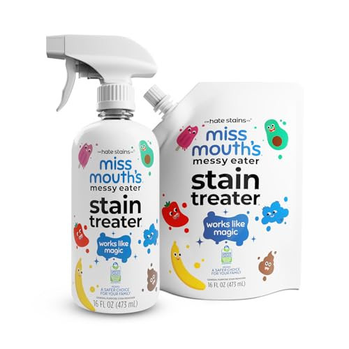 Miss Mouth's Messy Eater Stain Treater - 16oz Spray and 16oz Refill Pouch | Amazon (US)
