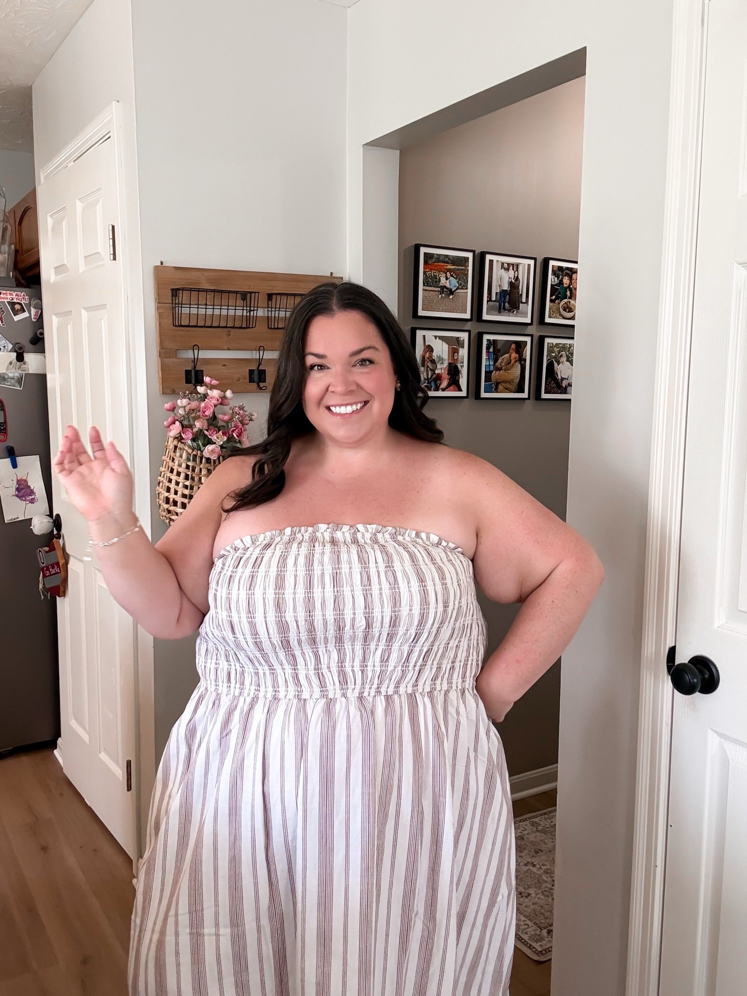 Love this throw on an go striped summer dress from Target! Super comfy bc of the smocked top, it also gives classic beach vibes! I’m in a 2x

#LTKPlusSize #LTKPetite #LTKMidsize