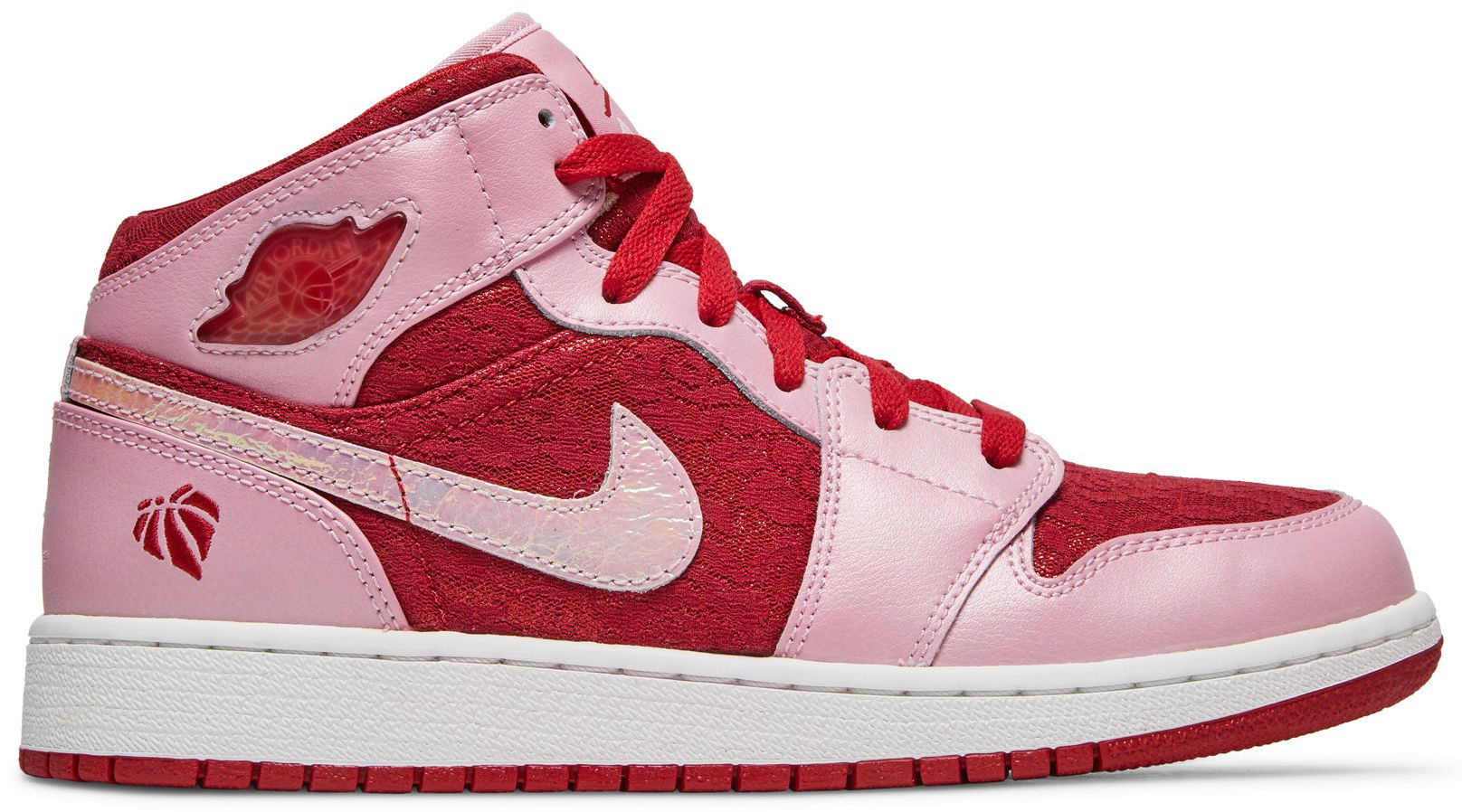 Buy Air Jordan 1 Mid Premium GS 'Valentine's Day' - 579748 607 | GOAT | GOAT