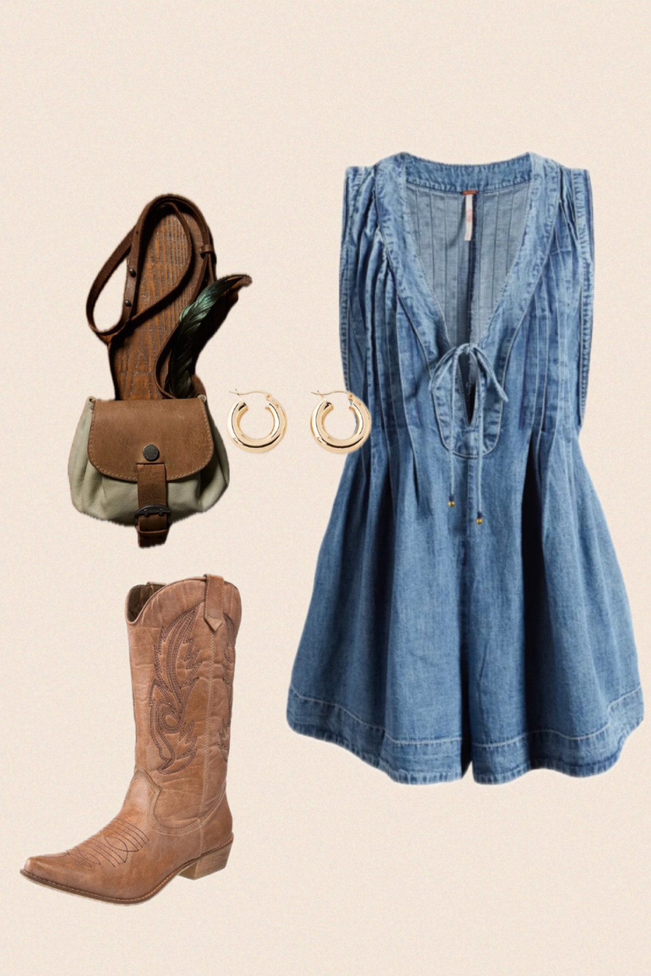 Free People Webster Denim Romper
Nordstrom 
Coconuts by Matisse Women’s Gaucho Boot
Amazon
Essential medium tube hoop earring
Urban Outfitters 
We The Free Comeback crossbody
Free People



#LTKstyletip #LTKfindsunder100 #LTKshoecrush