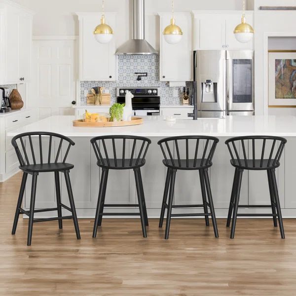 Rosamaria Solid Wood Counter Stool | Wayfair North America