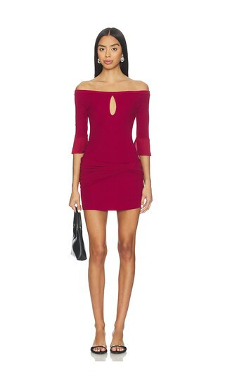 Amelie Teje Isla Dress in Red. - size M | Revolve Clothing (Global)