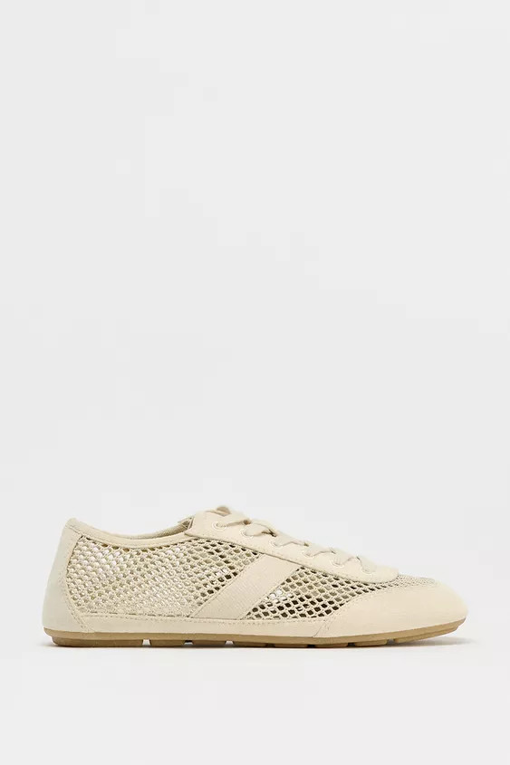 MESH DERBY SHOES | Zara US