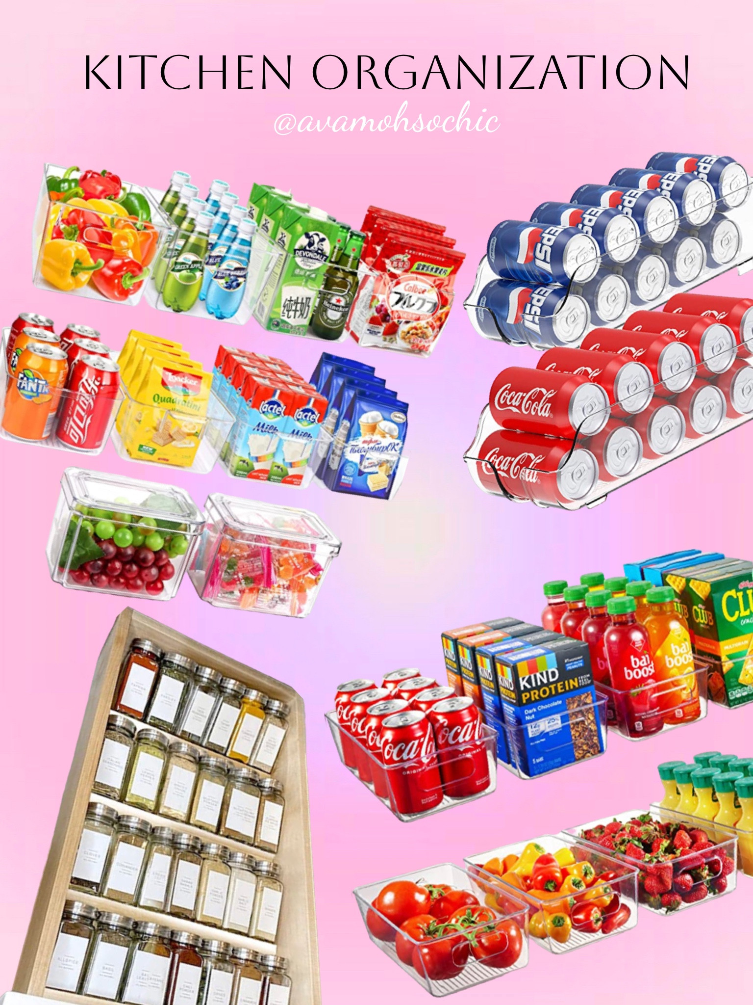 Kitchen Organization

A perfect way to organize your fridge, pantry and cabinets! 

#LTKunder100 #LTKunder50 #LTKhome