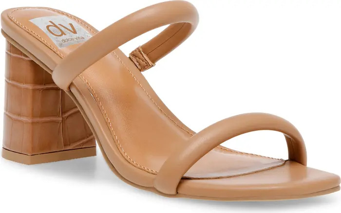 Halsty Block Heel Mule Sandal (Women) | Nordstrom Rack