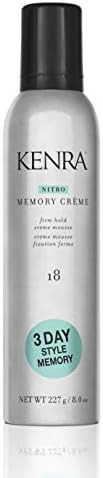 Kenra Nitro Memory Crème 18 | Firm Hold Crème Mousse | All Hair Types | Amazon (US)