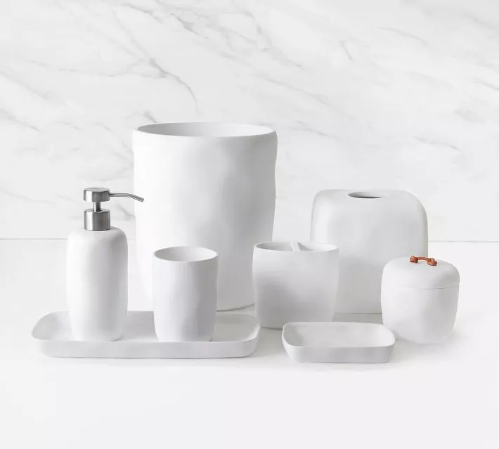 Mason Glazed Stoneware Bathroom Accessories