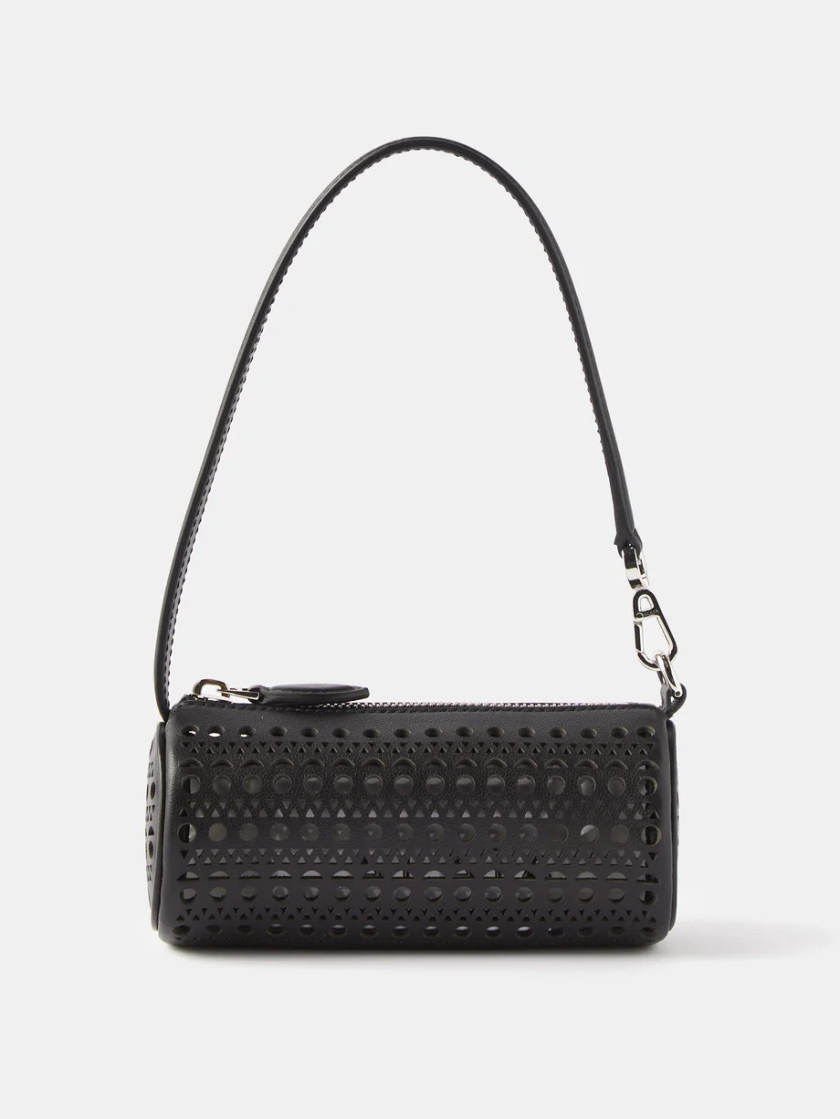 Tube mini perforated leather shoulder bag | ALAÏA | Matches (US)