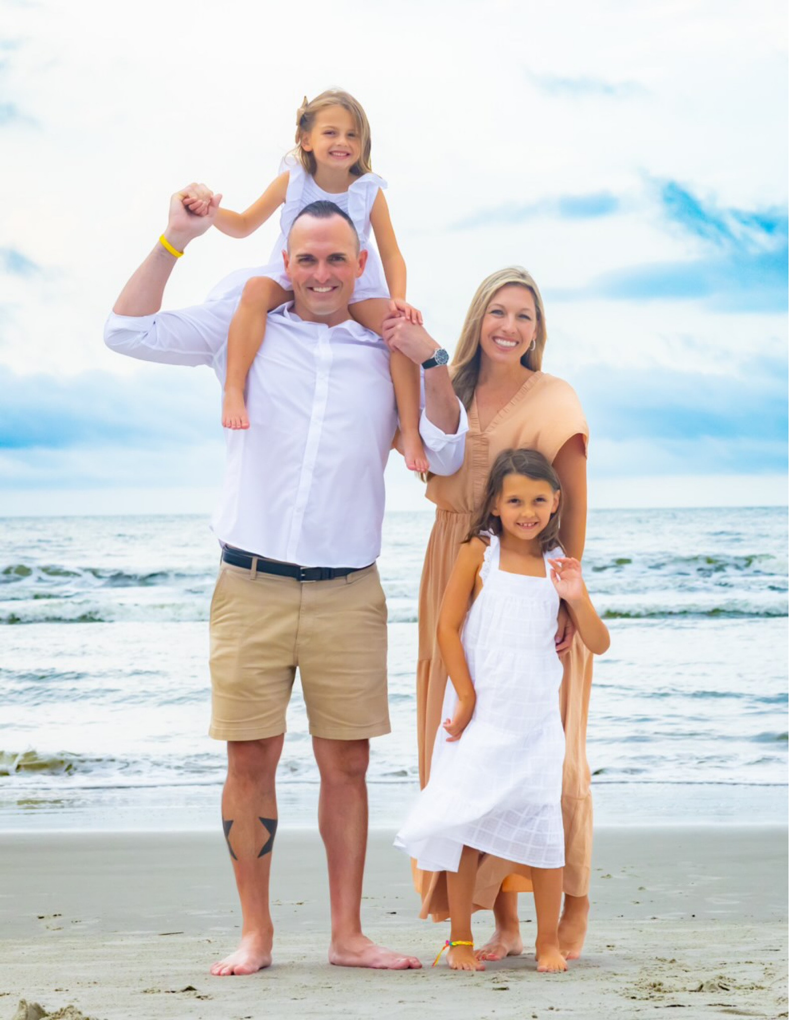 Family beach pictures 
Size small in my dress 

#LTKtravel #LTKfamily #LTKunder50