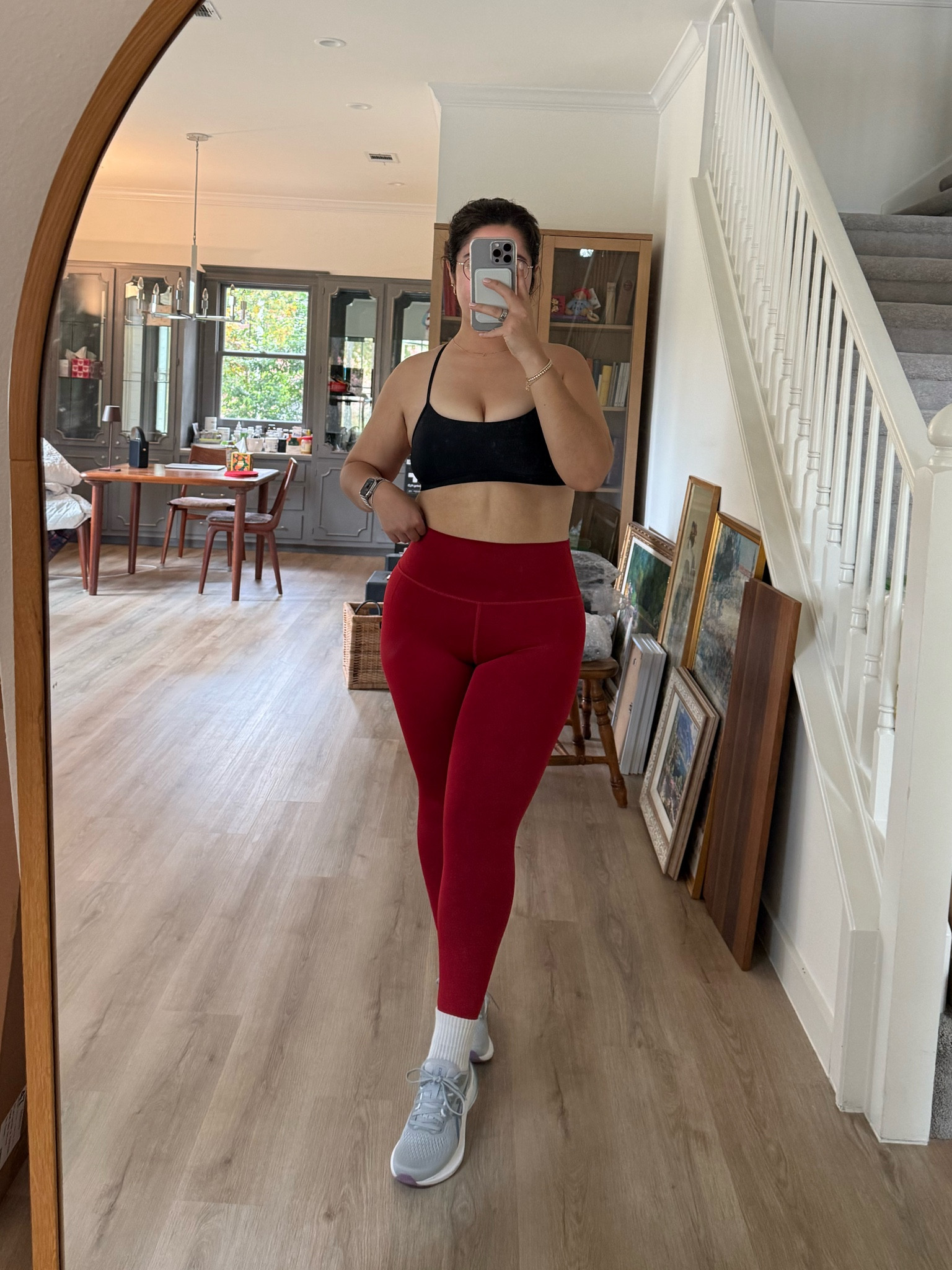 Bra size medium and medium in the leggings! 

#LTKActive #LTKFitness #LTKHoliday