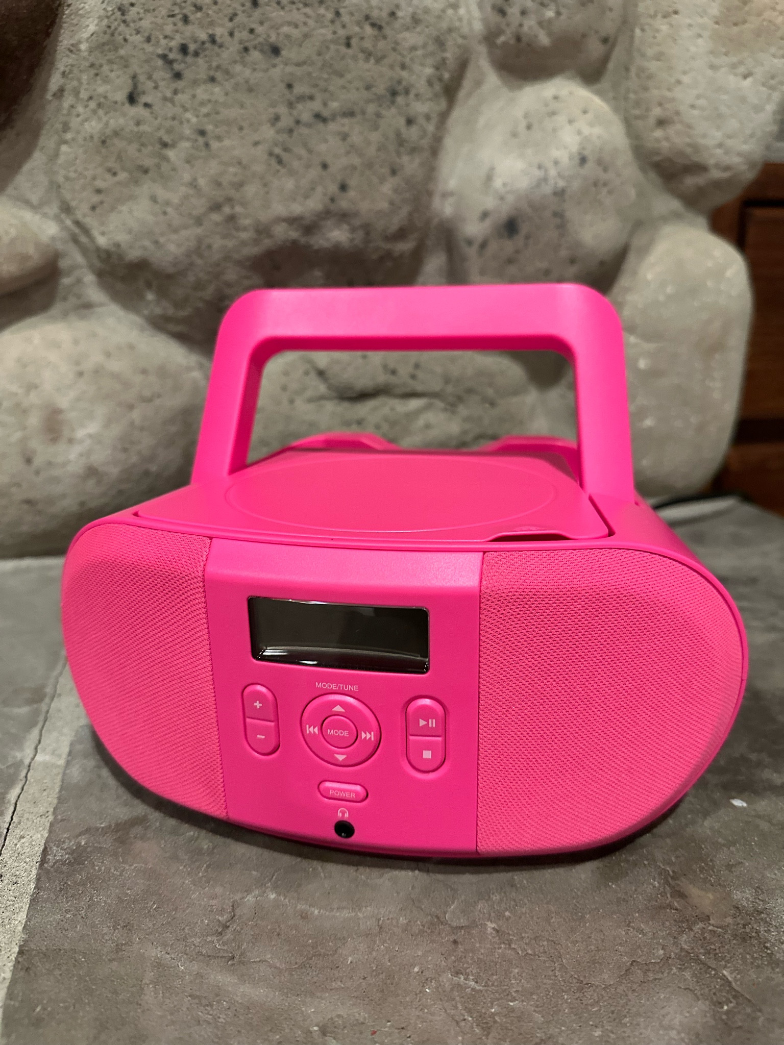 Portable CD boombox!!! 🤩
These are so awesome! 
Both of my girls got one for Christmas! Perfect for the kiddos! Luckily I still have all my old CDs from back in the day! 😜
#walmart #portablecdboombox #portable #cd #boombox 


#LTKTravel #LTKKids #LTKHome