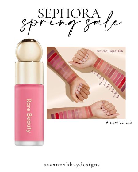 My all time favorite liquid blush is on sale with the @sephora sale and they even have some new colors!

USE CODE :  YAYSAVE

#sephora #sale #rarebeauty #liquidblusb #cosmetics #beauty 

#LTKfindsunder50 #LTKbeauty #LTKxSephora