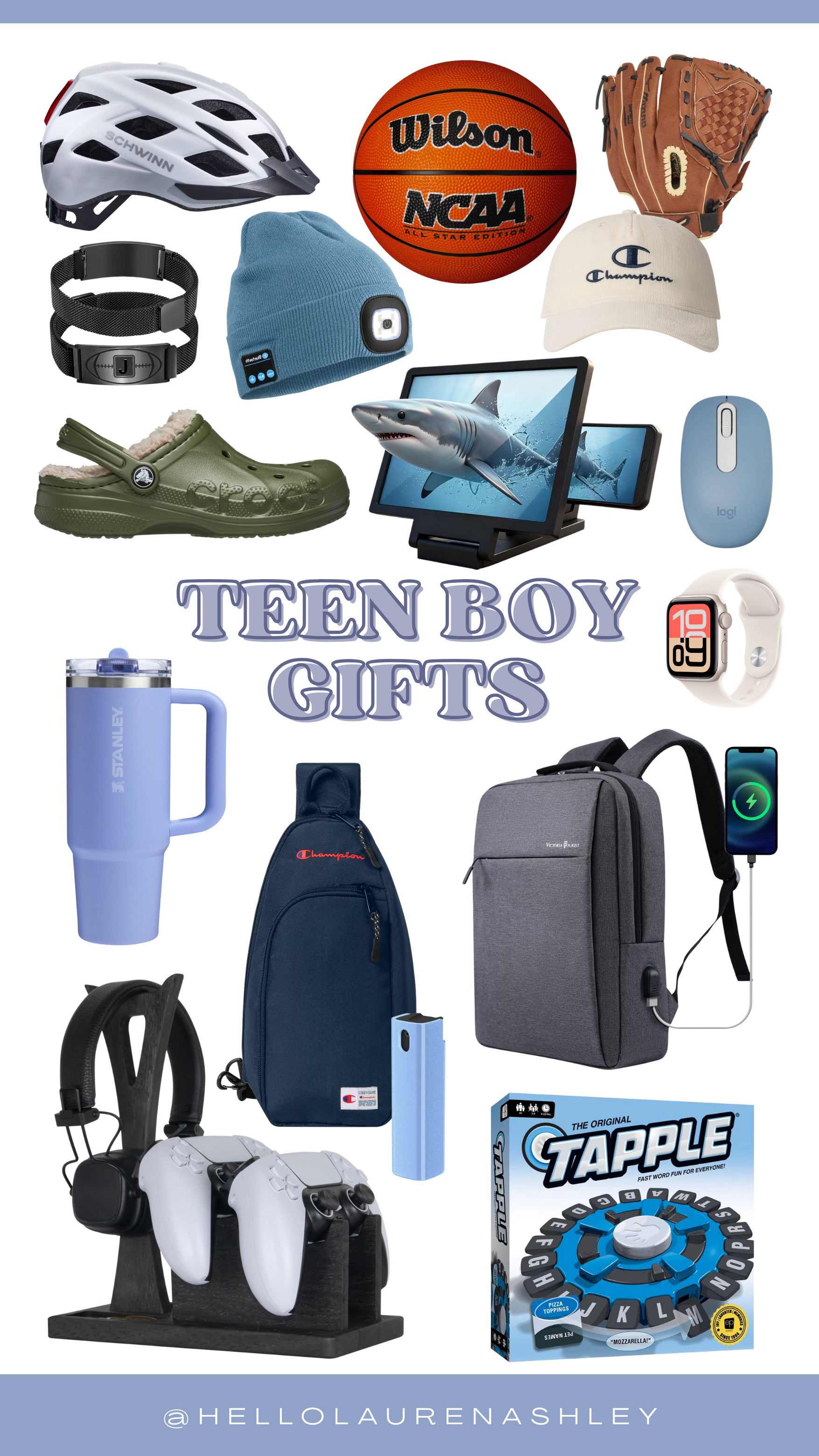 Celebrate your teen with these awesome gifts! Real talk—a smartwatch that genuinely looks cool, basketball equipment for the court, gaming setup that elevates his space, and quality headphones that deliver. 🎮 #teenboysgifts #holidayshopping #giftideas 

 #LTKGiftGuide #LTKHoliday #LTKKids