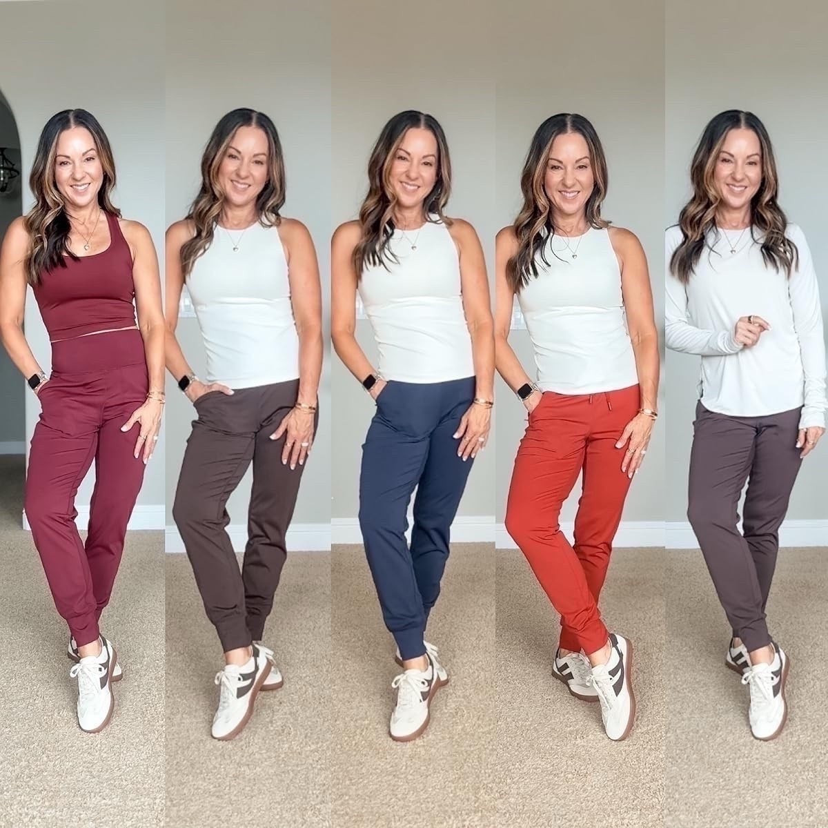 🌼 Petite friendly high waisted joggers that are buttery soft and comfortable to workout in!

For reference, I’m 5’1”, 109lbs. Wearing XS in the joggers and tops.

#LTKootd #LTKActive #LTKSeasonal