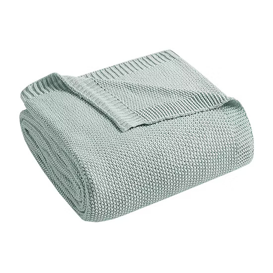 INK+IVY Bree Knit Midweight Throw | JCPenney
