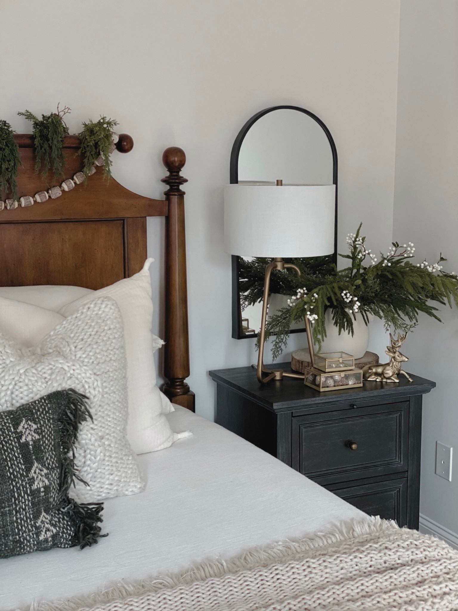 Early Christmas Master Bedroom 🤍

#LTKhome #LTKSeasonal #LTKHoliday