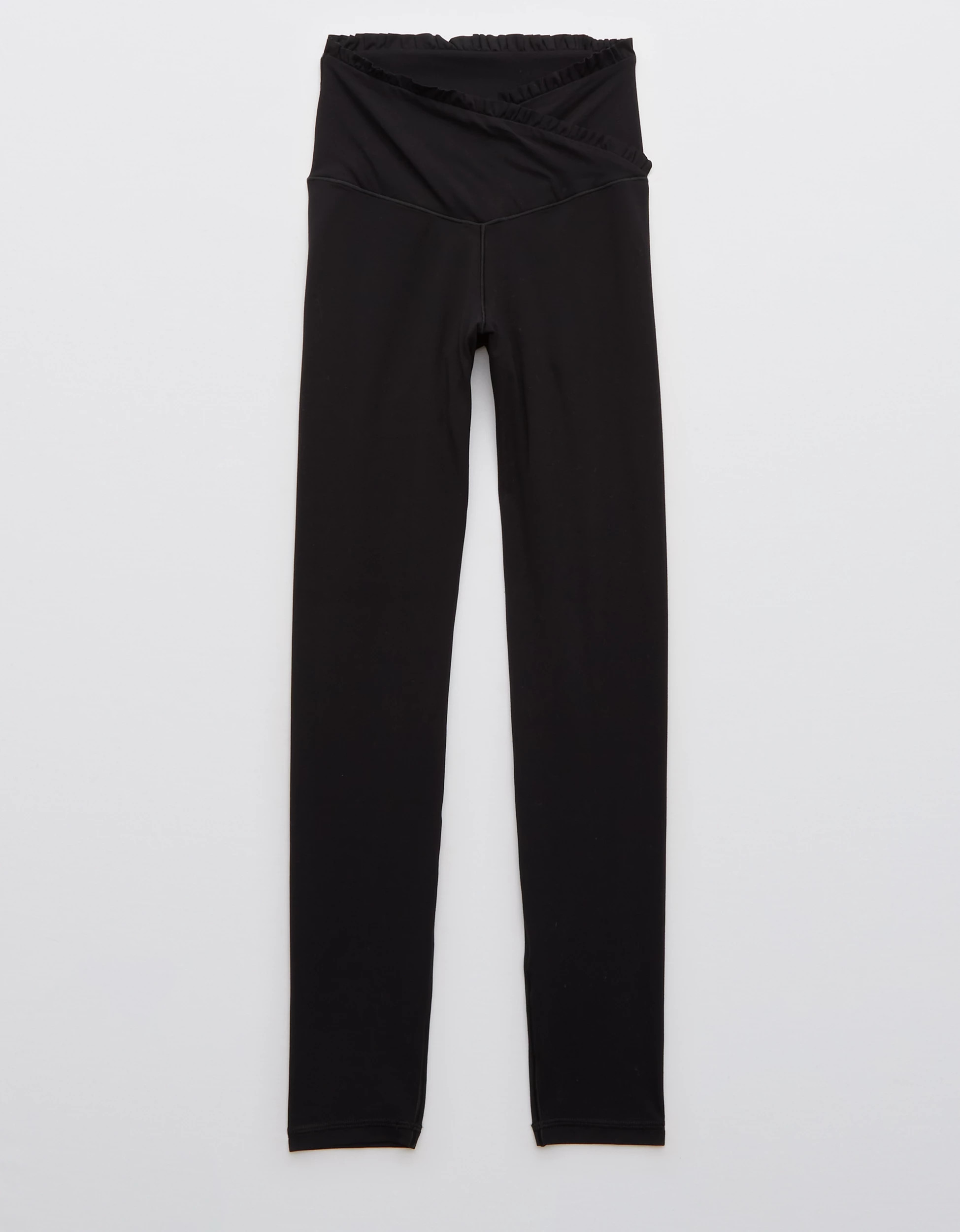 OFFLINE By Aerie Real Me Xtra High Waisted Crossover Ruffle Legging | American Eagle Outfitters (US & CA)