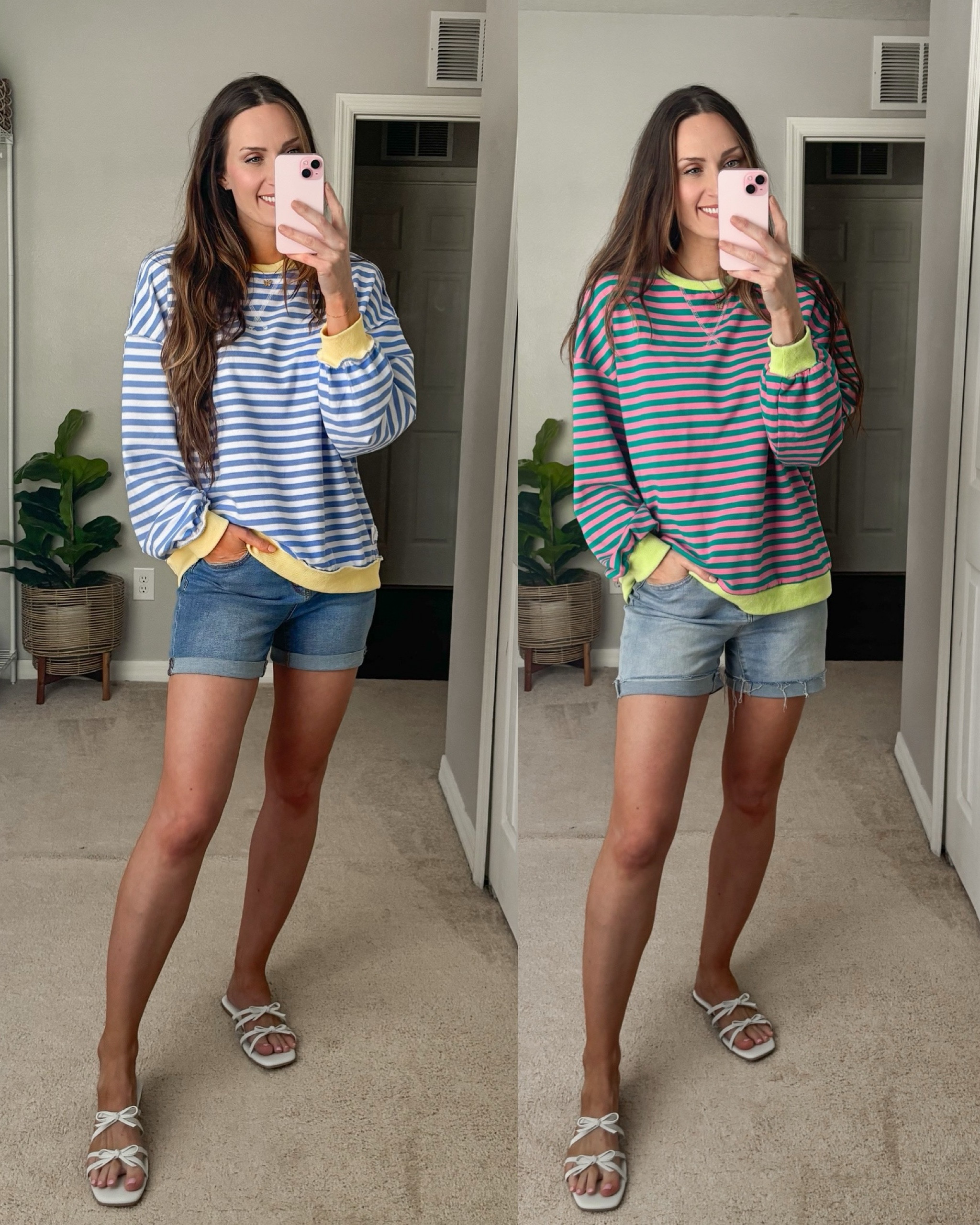 Viral Amazon long sleeve striped FP lookalike sweatshirt!

**sizing:
Sweatshirt fits oversized! I got a M

#amazonfashion #trendingamazonfinds #getthelookforless

#LTKfindsunder50 #LTKstyletip