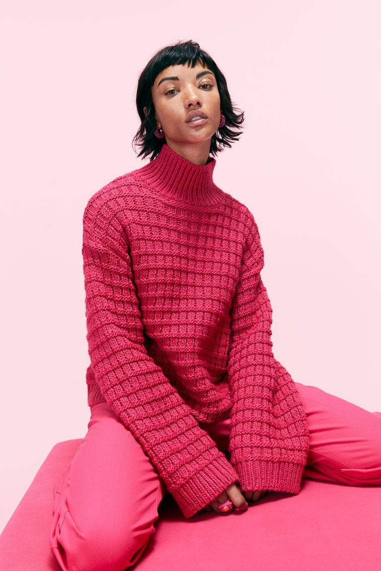 Oversized turtleneck jumper | H&M (UK, MY, IN, SG, PH, TW, HK)