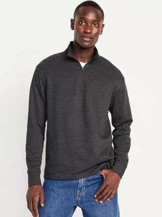 French Rib Quarter-Zip Sweater | Old Navy (US)