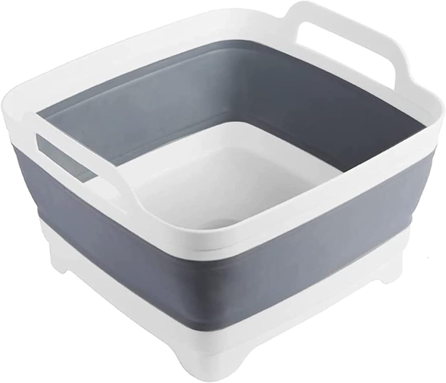 Dishpan for Washing Dishes,9L Collapsible Dish Tub Portable Sink,Wash Dish Basin,Foldable Laundry... | Amazon (US)