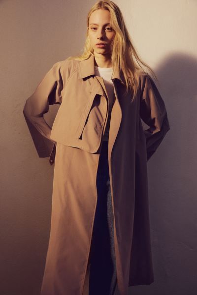 Wrap trench coat | H&M (UK, MY, IN, SG, PH, TW, HK)