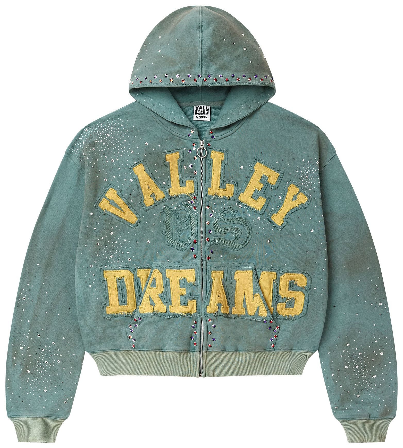 Vale Forever Bank Zip Up 'Dark Mint' | GOAT