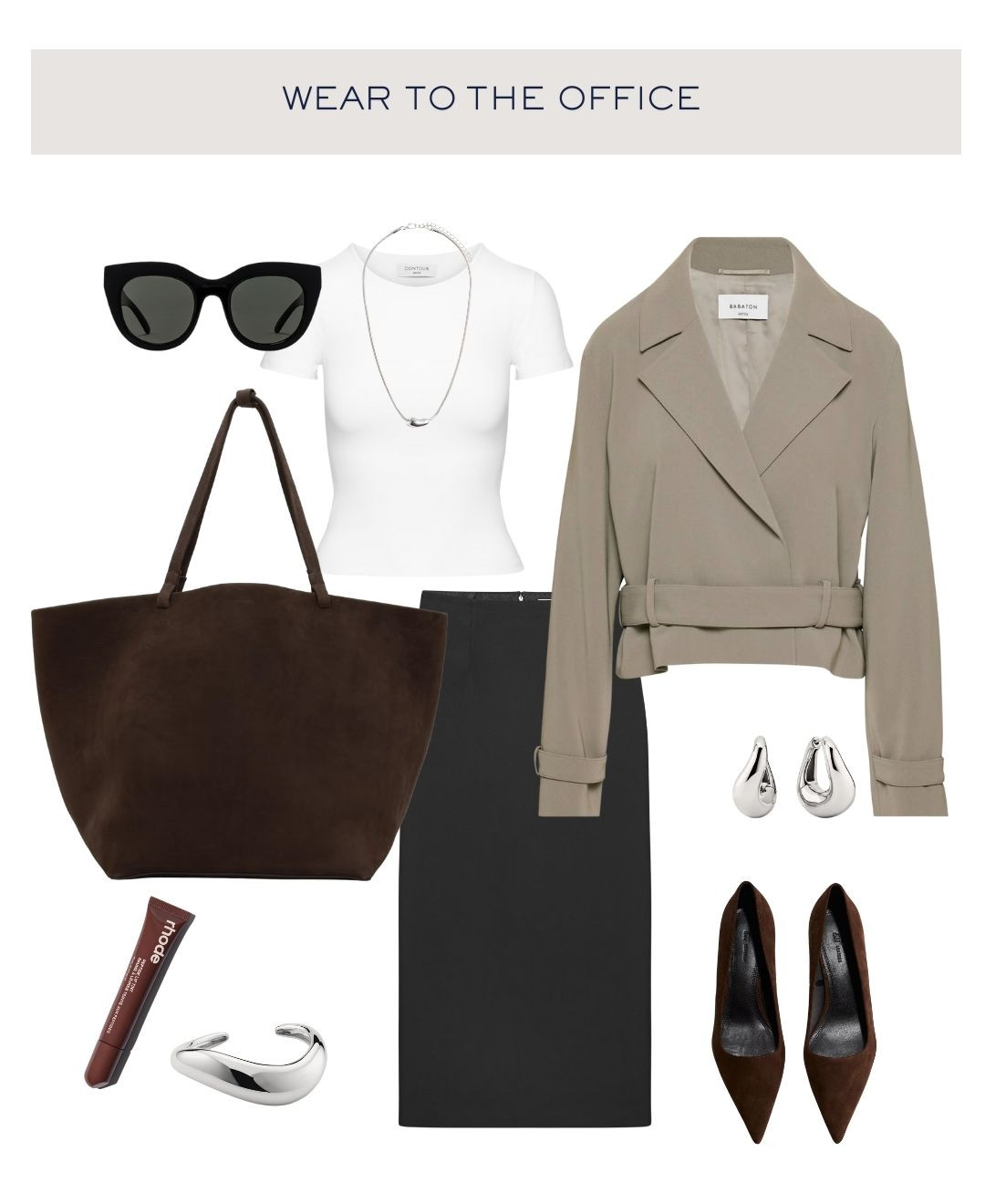 What to wear to the office. The classics + trending brown suede.

#officeoutfit #officewear #workwear #workoutfit #springworkoutfit  

 #LTKspring #LTKworkwear #LTKstyletip