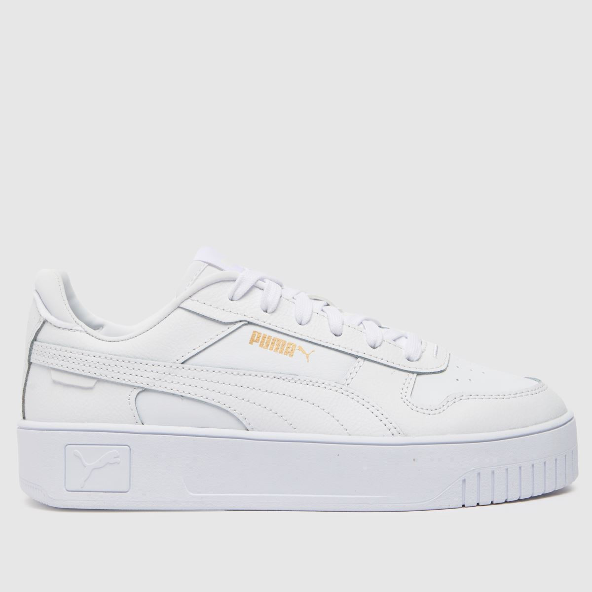 PUMA carina street trainers in white | Schuh