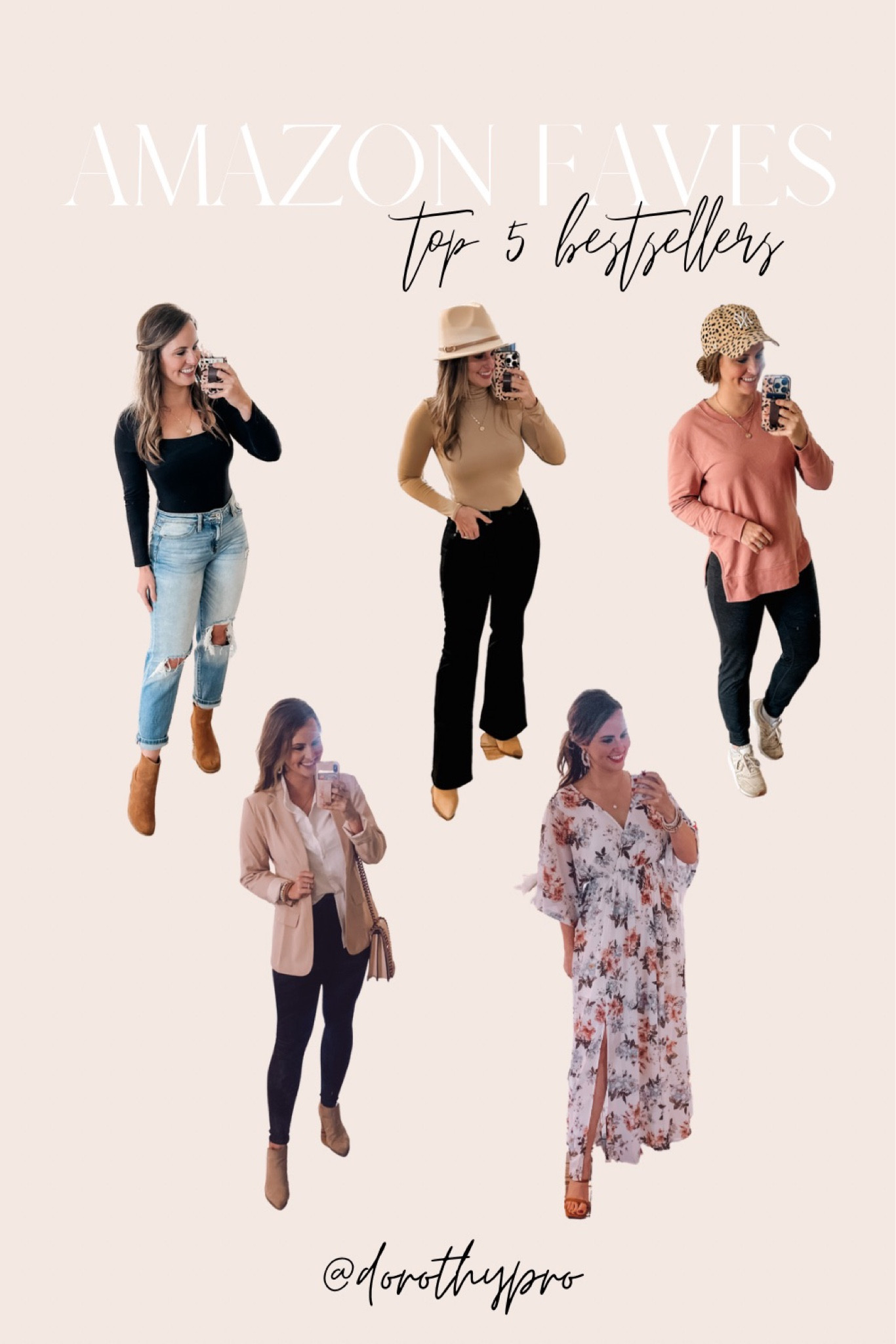 Amazon fashion bestsellers! 

Spring outfits, Easter dress, Easter outfit, blazer, bodysuit, skims dupe, mom jeans, slim straight Levi’s jeans, flare jeans, casual sweatshirt, joggers, new balance sneakers 