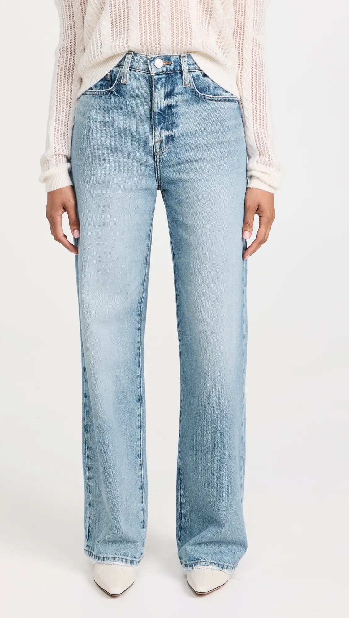 FRAME Le Jane Wide Leg Jeans | Shopbop | Shopbop