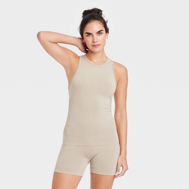 Women's High Neck Seamless Tank Top - JoyLab™ | Target