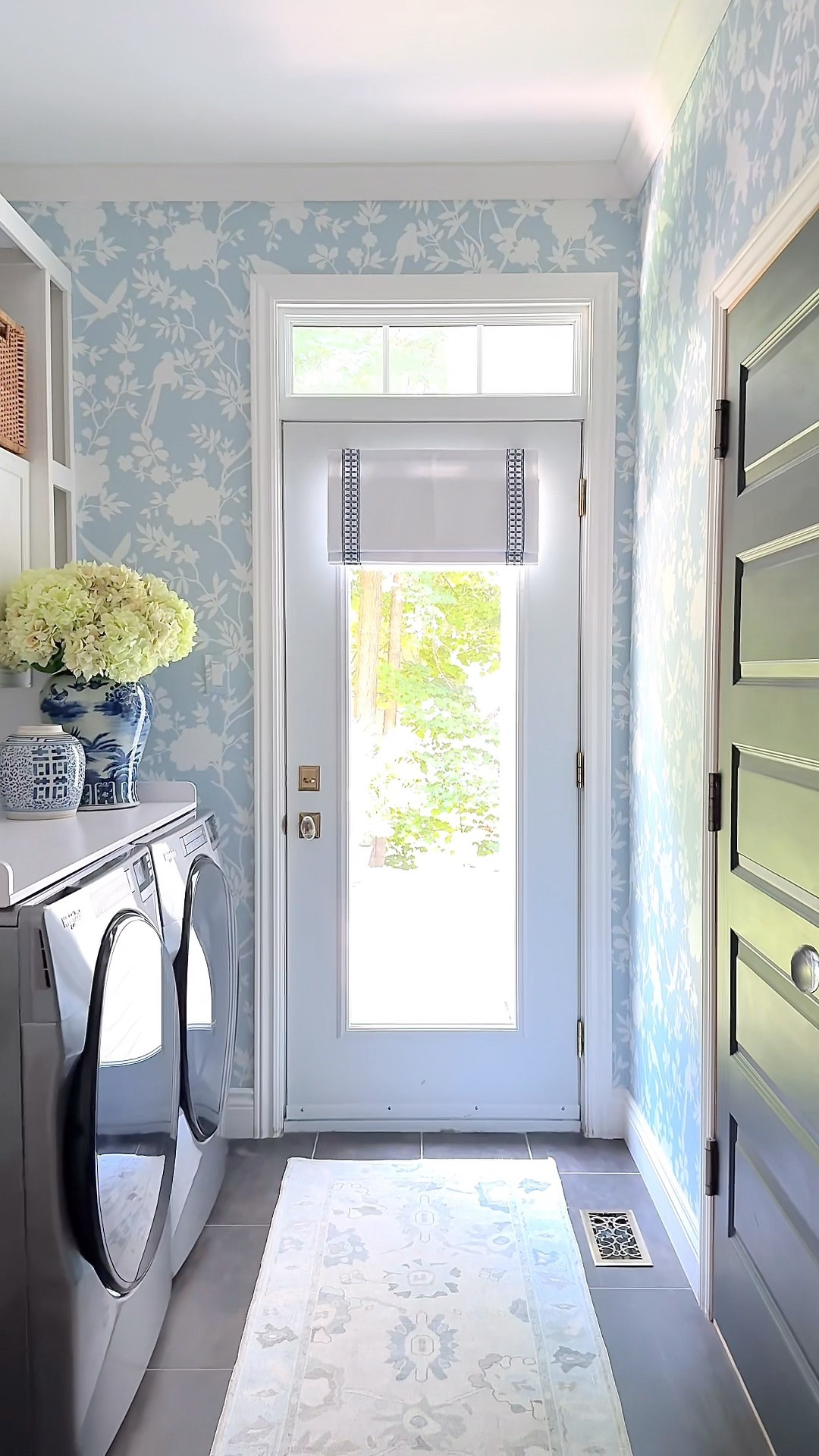 Make doing laundry chic! Gorgeous chinoiserie wallpaper adds a luxe look that’s affordable and completely transforms your space!

#LTKhome #LTKstyletip