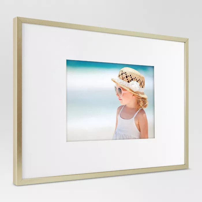 Metal Frame - Brass - Matted Photo - Project 62™ | Target
