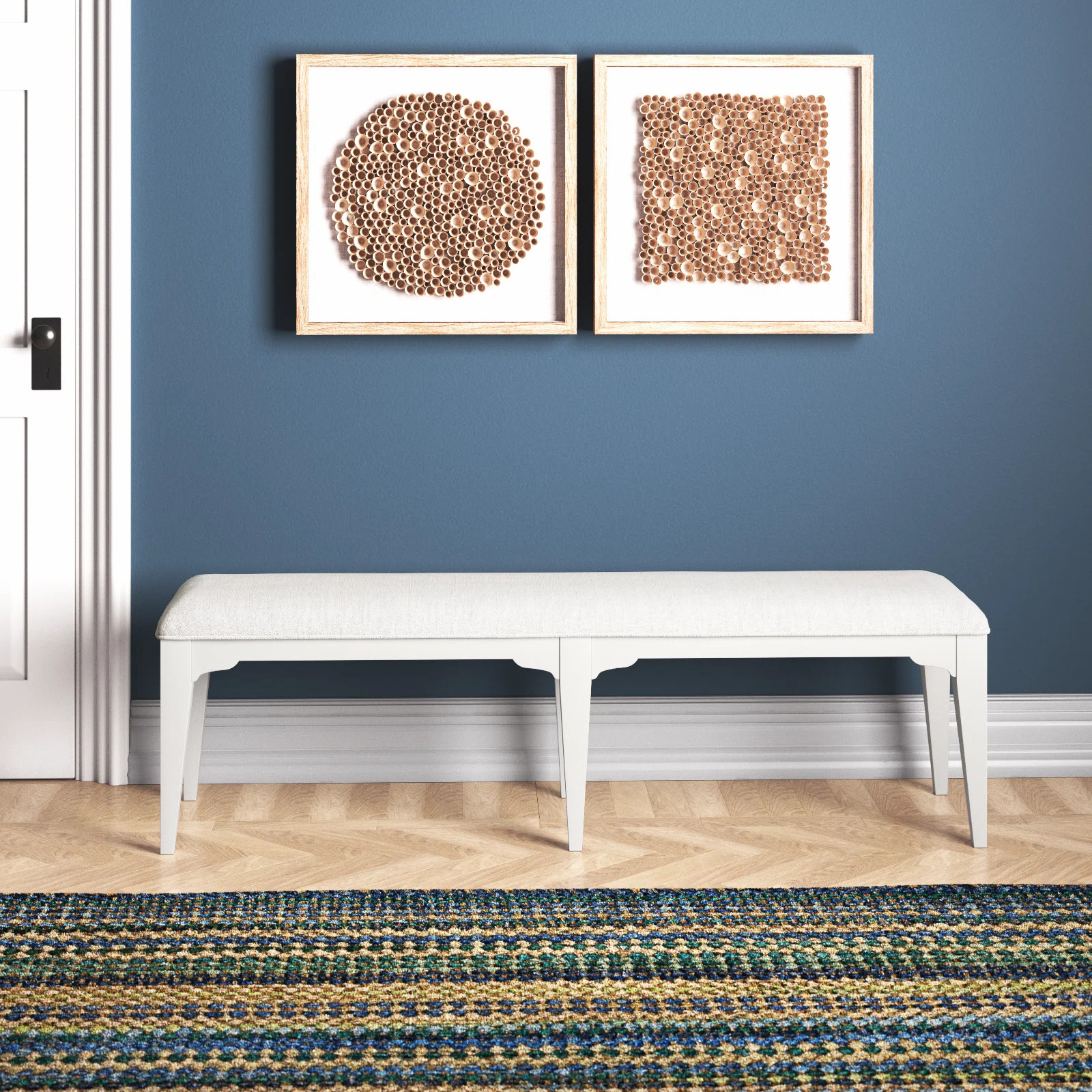 Marlys Polyester Upholstered Bench | Wayfair North America