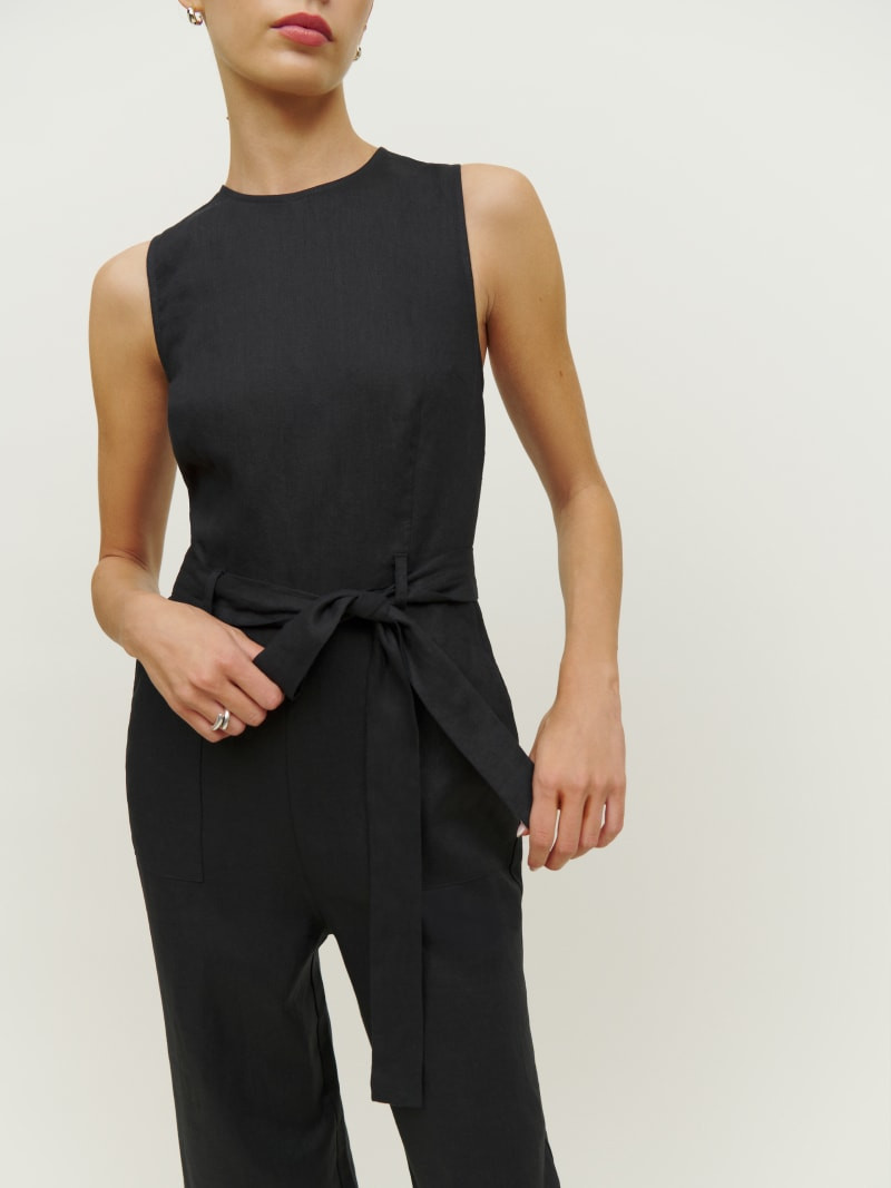 Naomi Linen Jumpsuit | Reformation (Global)