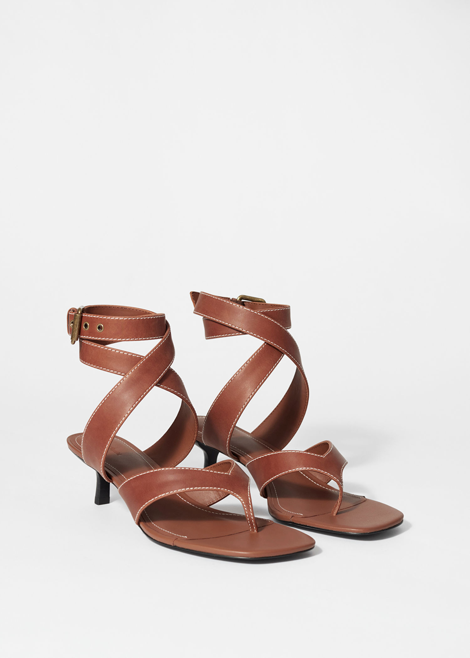 Kitten Heel Toe-Thong Sandals | & Other Stories UK