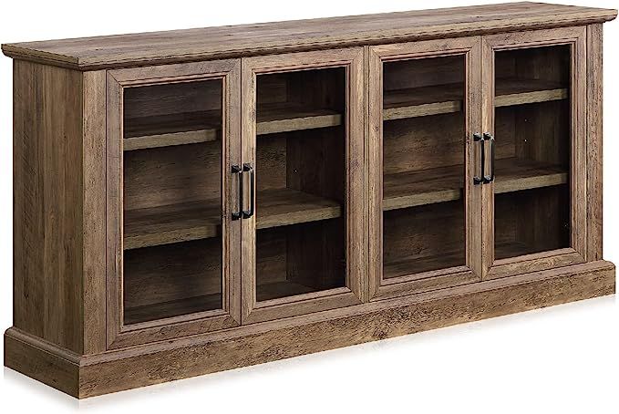 BELLEZE Modern 70 Inch Farmhouse Wood Sideboard Buffet Entertainment Center with Storage Cabinet,... | Amazon (US)