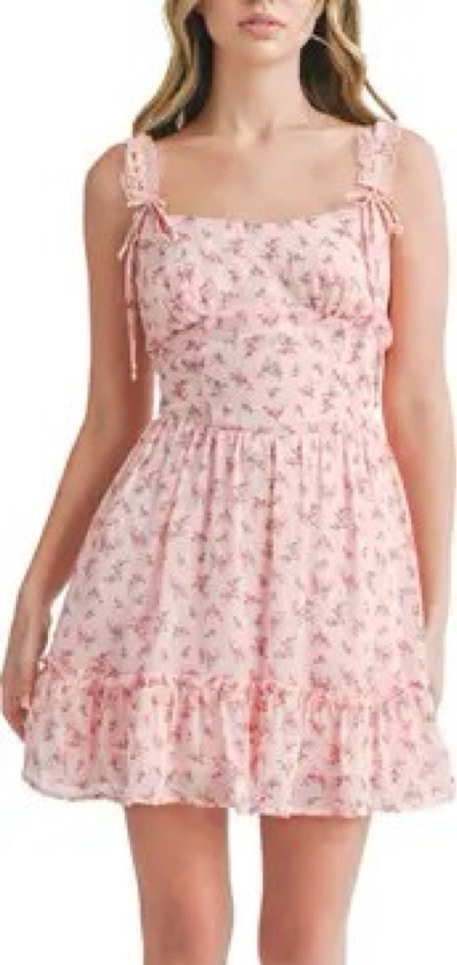 #springoutfit #pinkdress #pinkfloraldress #vacationdress 

#LTKfindsunder100 #LTKSeasonal #LTKwedding