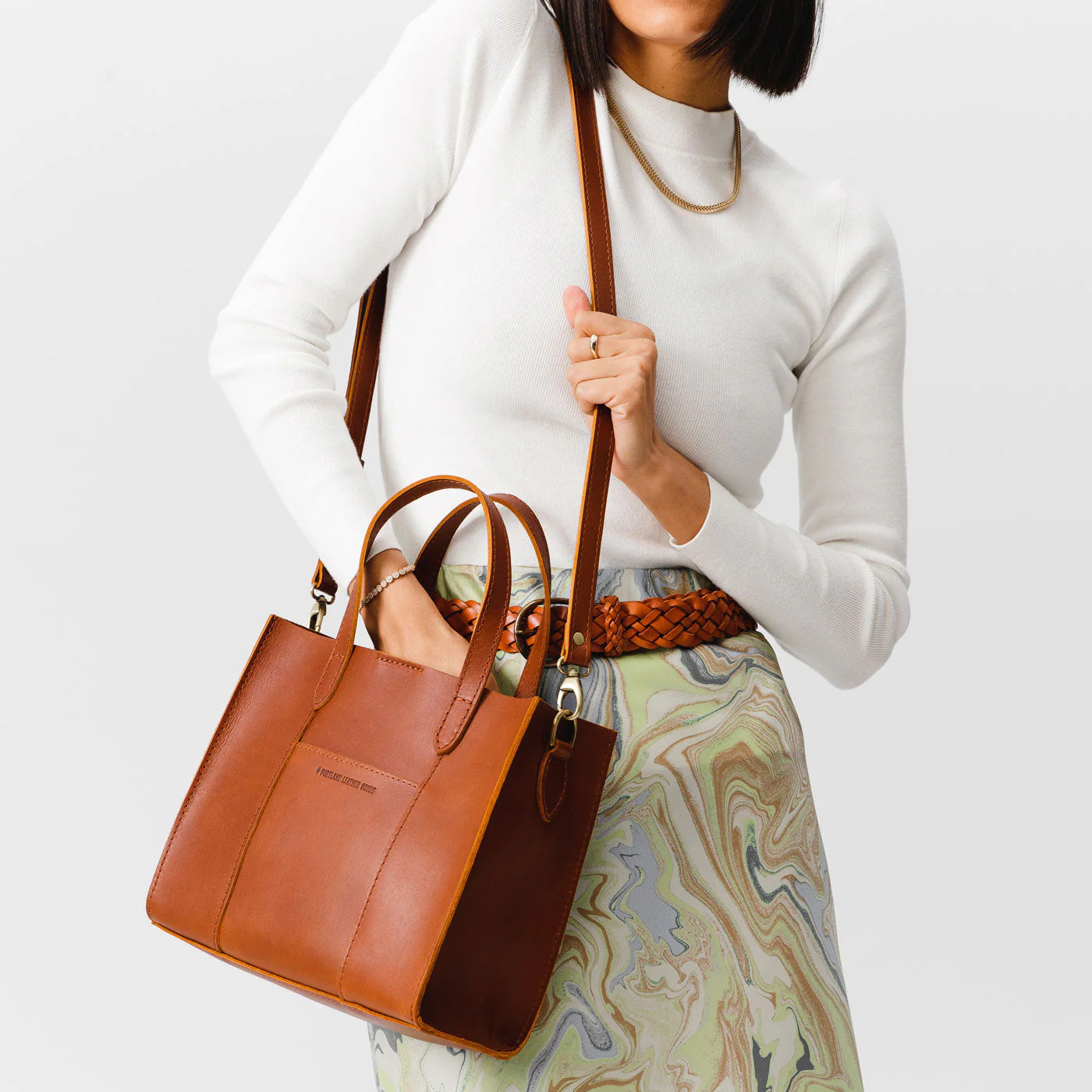 'Almost Perfect' Lola Crossbody Tote | Portland Leather Goods | Portland Leather Goods (US)