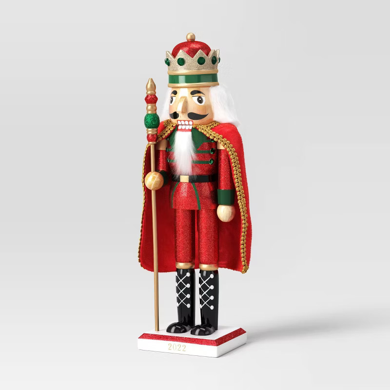 Glitter Cape Nutcracker Gold - Wondershop™ | Target
