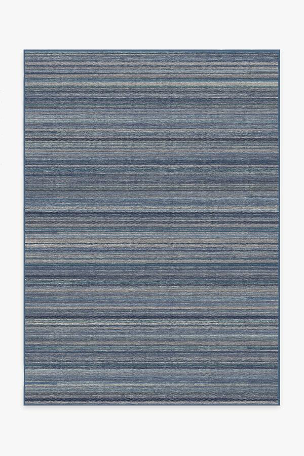 Multi Stripe Blue Rug | Ruggable