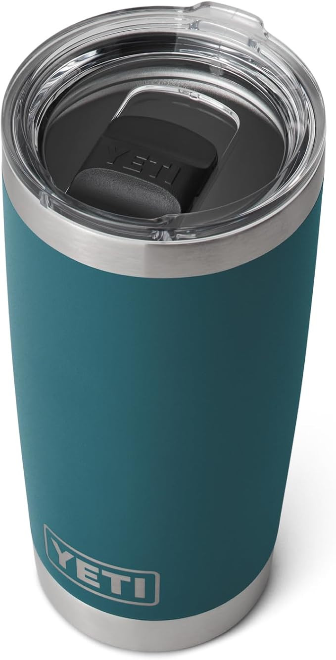YETI Rambler 20 oz Stainless Steel Vacuum Insulated Tumbler w/MagSlider Lid | Amazon (US)