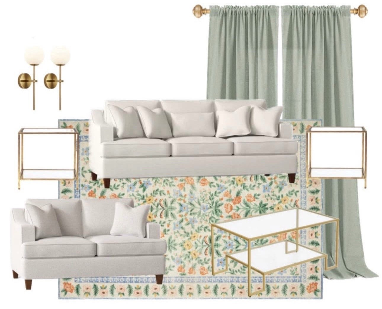 This rug is a showstopper! It’s a clients favorite and we couldn’t agree less! 


interior design, home finds, home interior, rifle paper co, curtains, amazon finds, look for less, grandmillenial, sectional, couch, sofa, sconces, living room, living area, indoor rug, brass tablee

#LTKHome #LTKFallSale #LTKSaleAlert