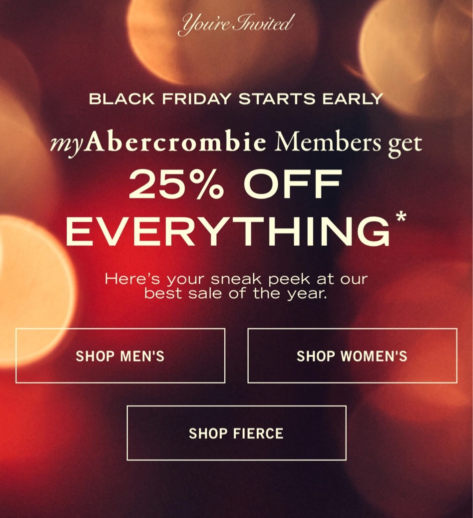 Abercrombie Sale curated on LTK