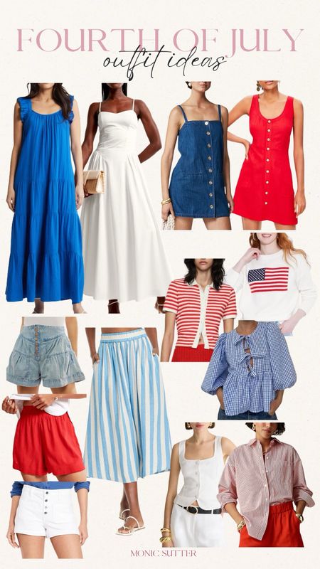 4th of July outfit inspo!!

Fourth of July outfits - summer outfits - summer dresses - trendy summer tops - summer shorts - mini dress - maxi dress - summer fashion 

#LTKSeasonal #LTKStyleTip