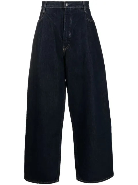 Levi's: Made & Crafted wide-leg high-waisted Jeans - Farfetch | Farfetch Global