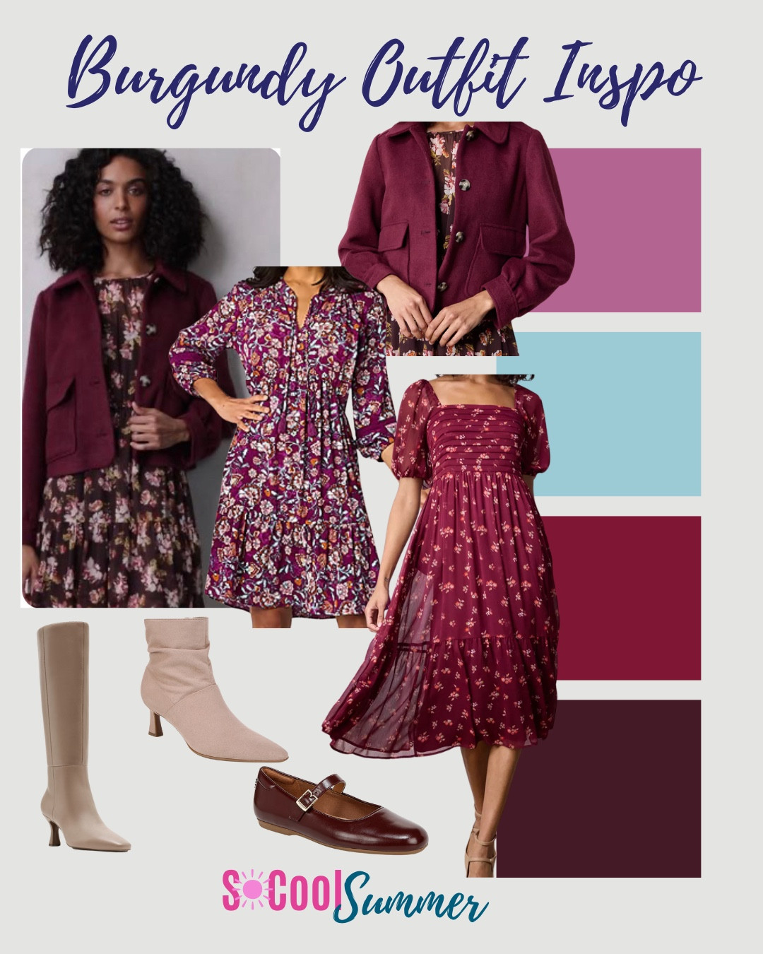 Holiday outfit ideas featuring burgundy! 

#hocsummer #coolsummer #lightsummer #truesummer #softsummer #pastelsummer #darksummer #brownsummer #sweetpeasummer #summerpalette #summerfinds

#LTKHoliday #LTKSeasonal #LTKStyleTip