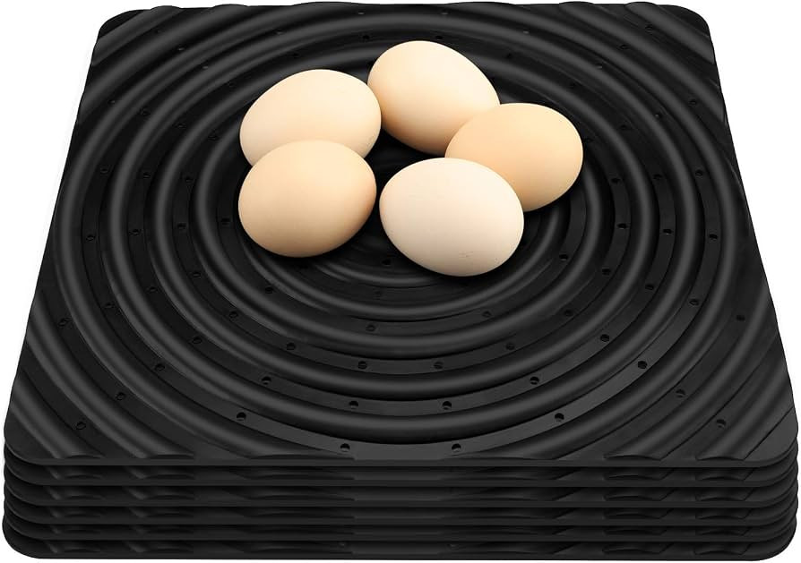 6 Pack Washable Nesting Pads Chicken Nesting Boxes Chicken Bedding for Chicken Coop, 13 x 12 inch | Amazon (US)