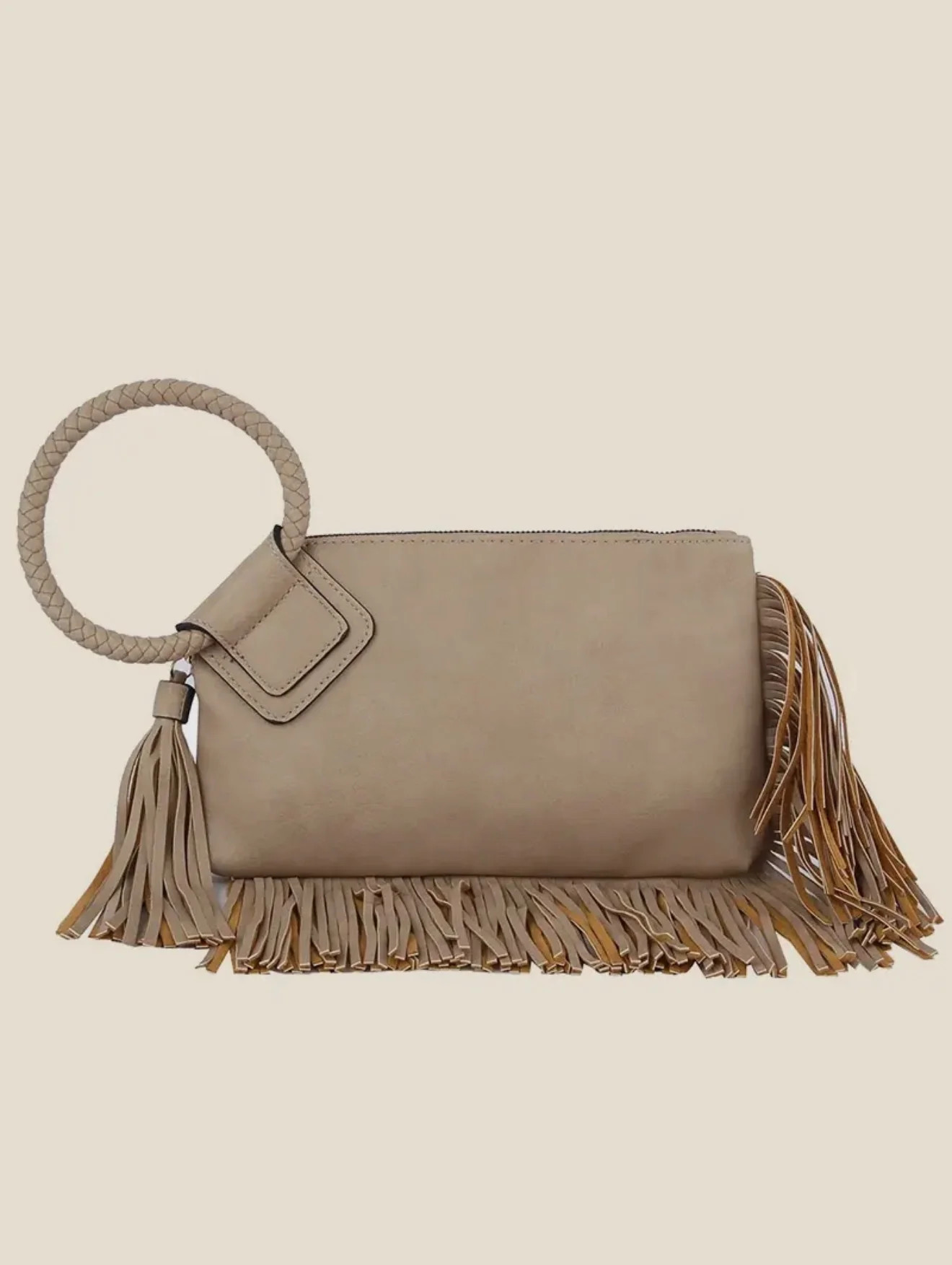 Southwestern Fringed Clutch | The Collection Texas